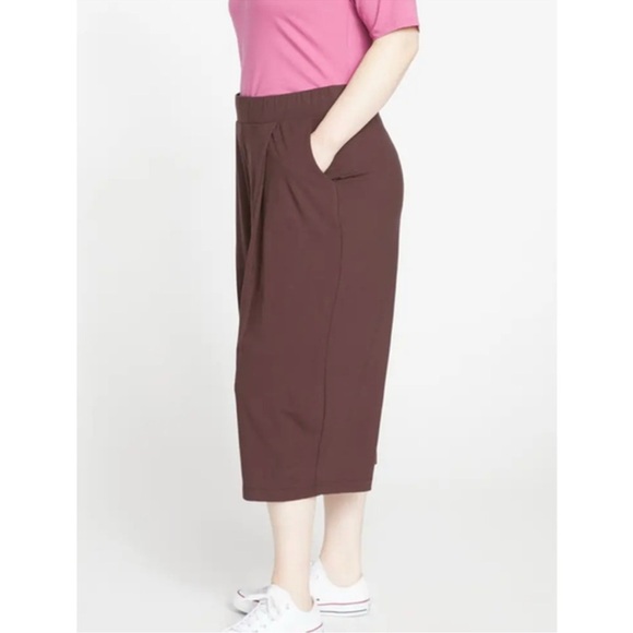 Universal Standard Casual Culottes Pants in Brûlée Size Small / 14-16 - Picture 2 of 15